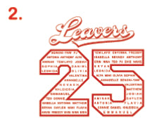 High Quality DTF School Leavers Transfers 2025