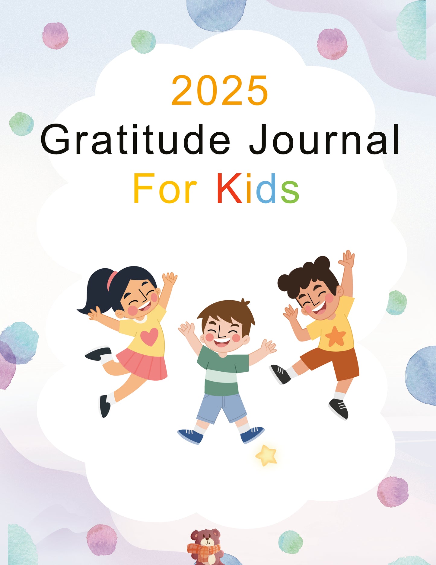 2025 Gratitude Journal for Kids