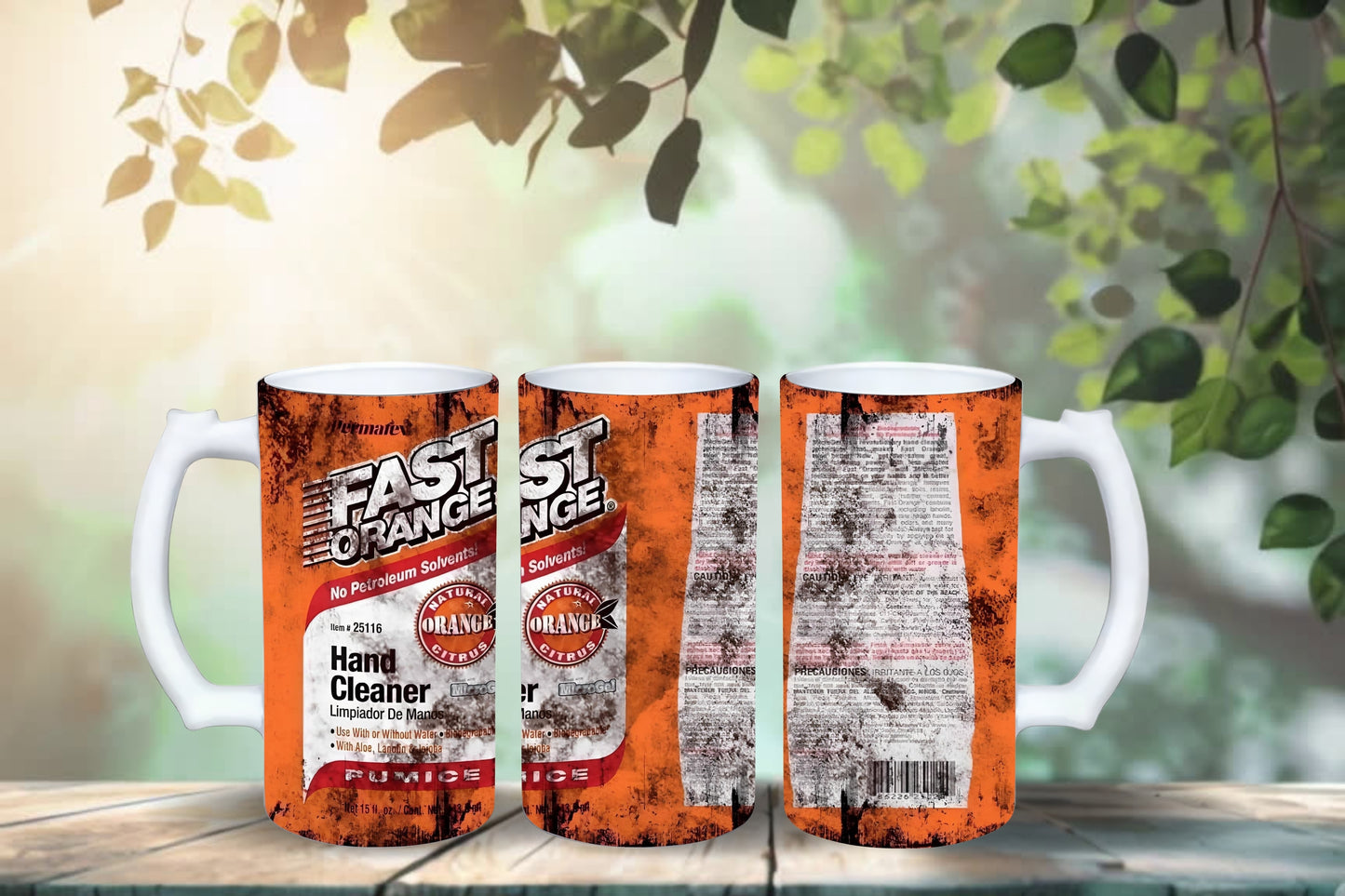 Custom Printed 16oz Beer Stein