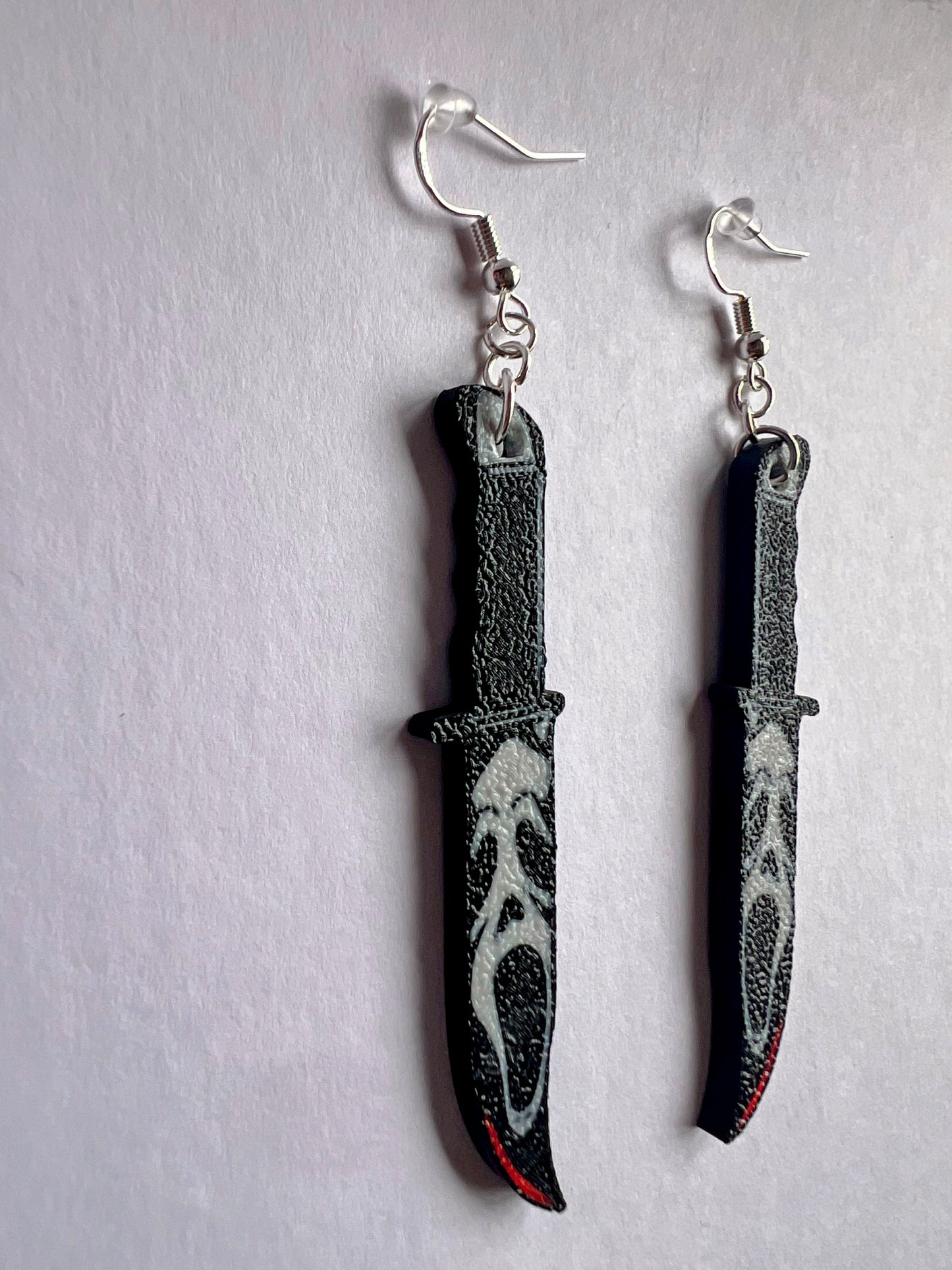 Ghostface Earrings
