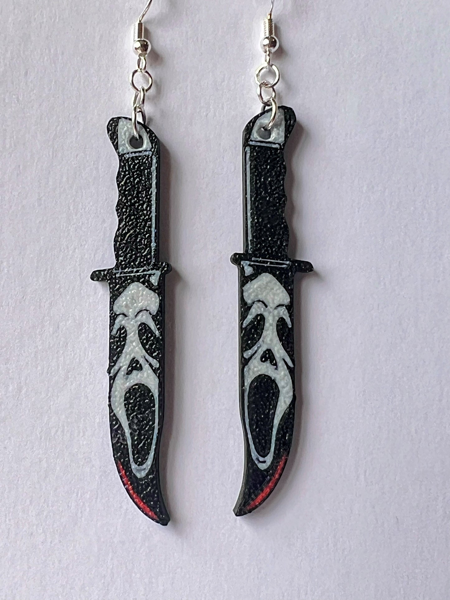 Ghostface Earrings