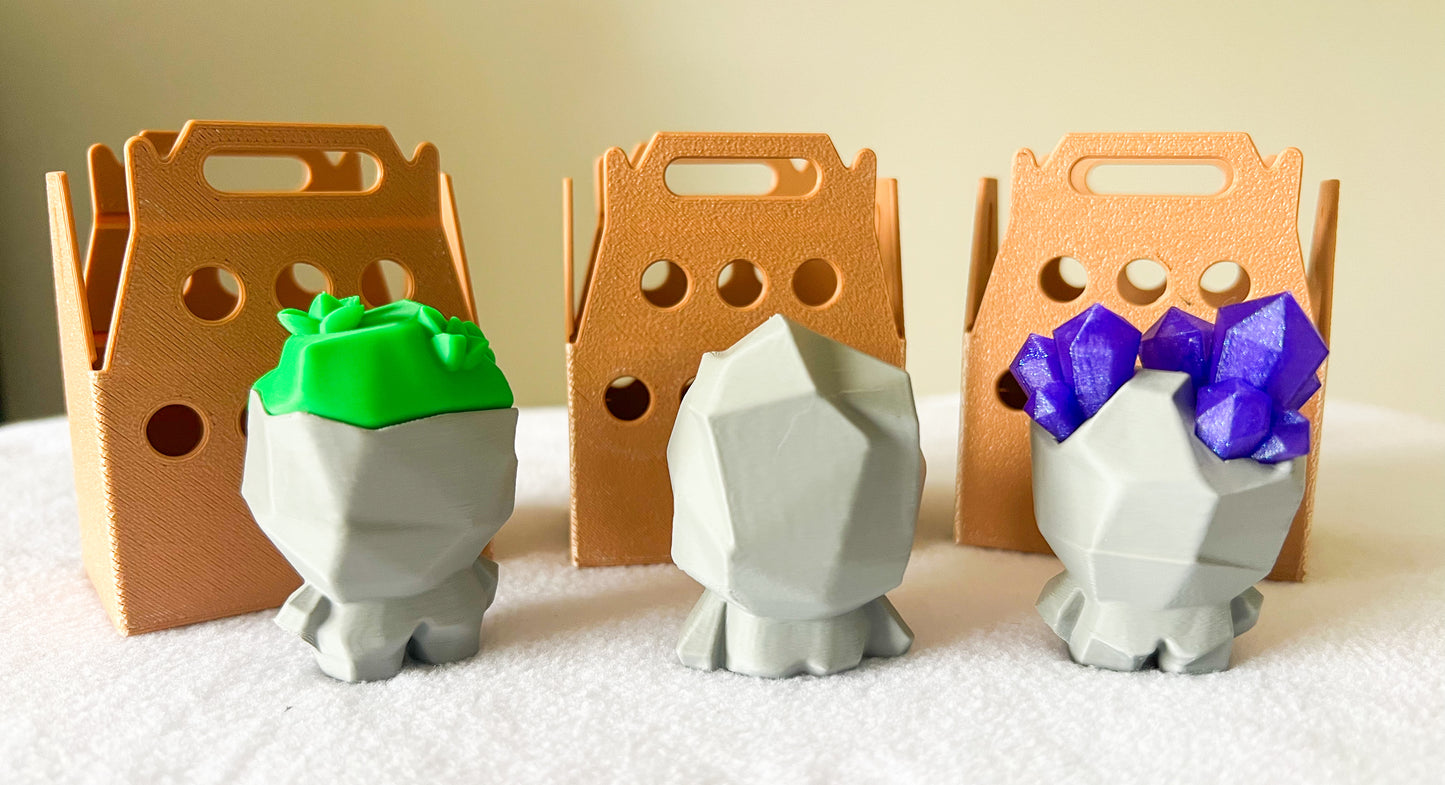 3D Printed Pet Rocks