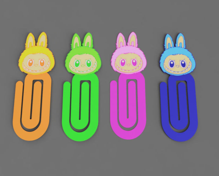 3D Jumbo Labubu Bookmark/Paper Clip