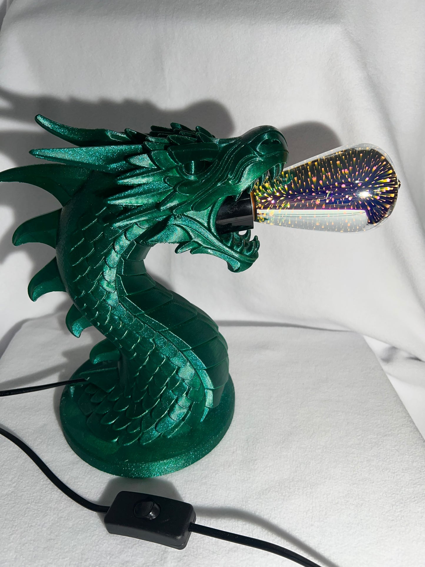 3D printed Dragon Lamp