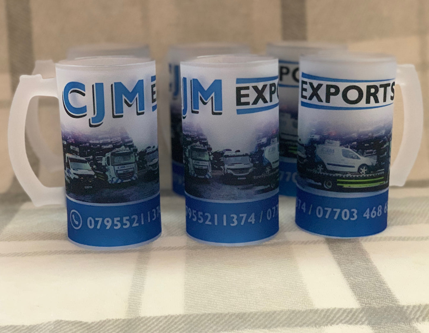 Custom Printed 16oz Beer Stein