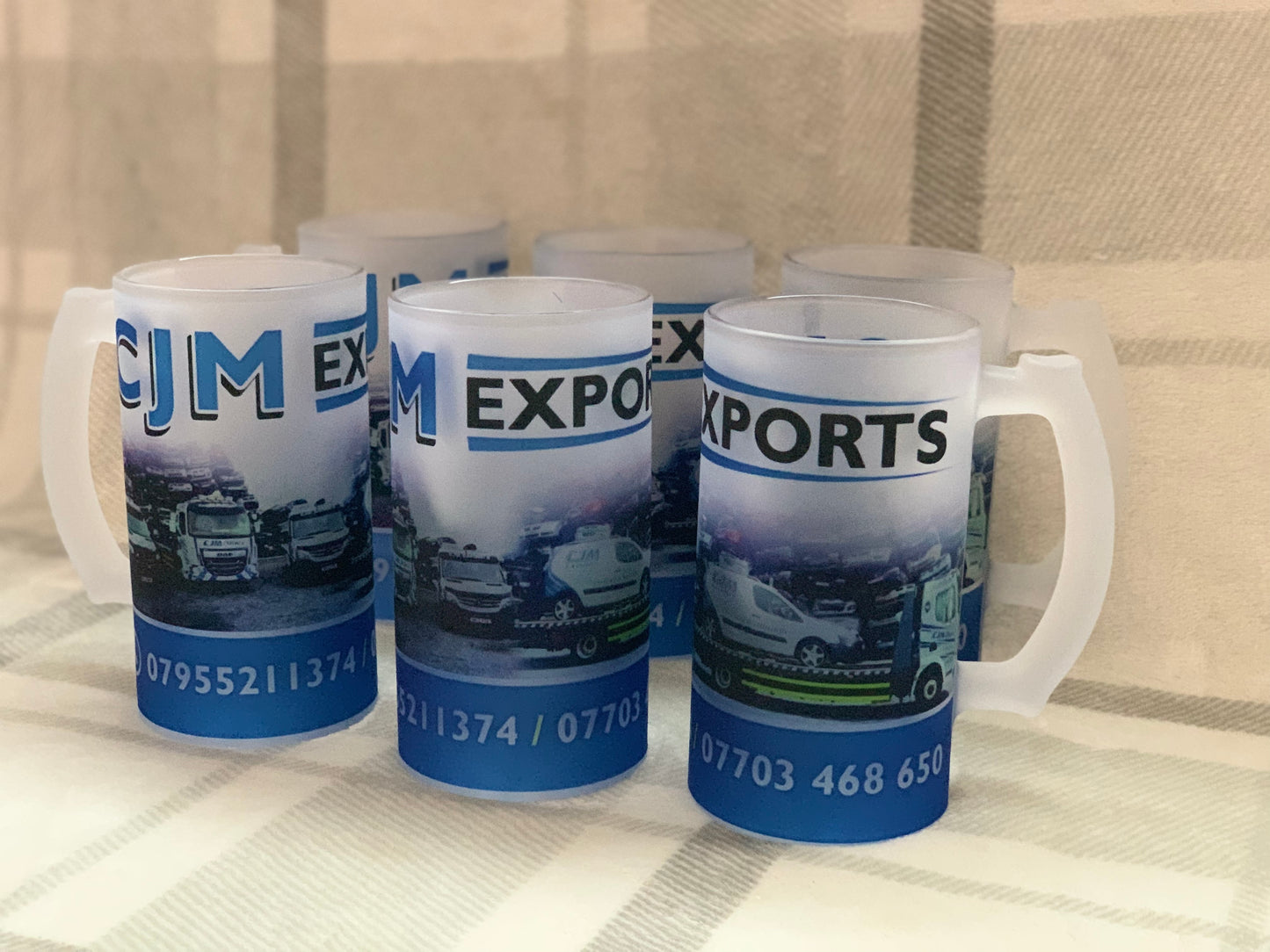 Custom Printed 16oz Beer Stein