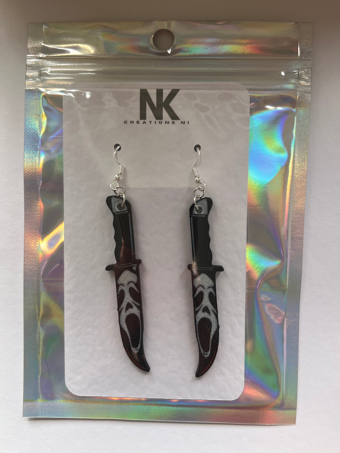 Ghostface Earrings