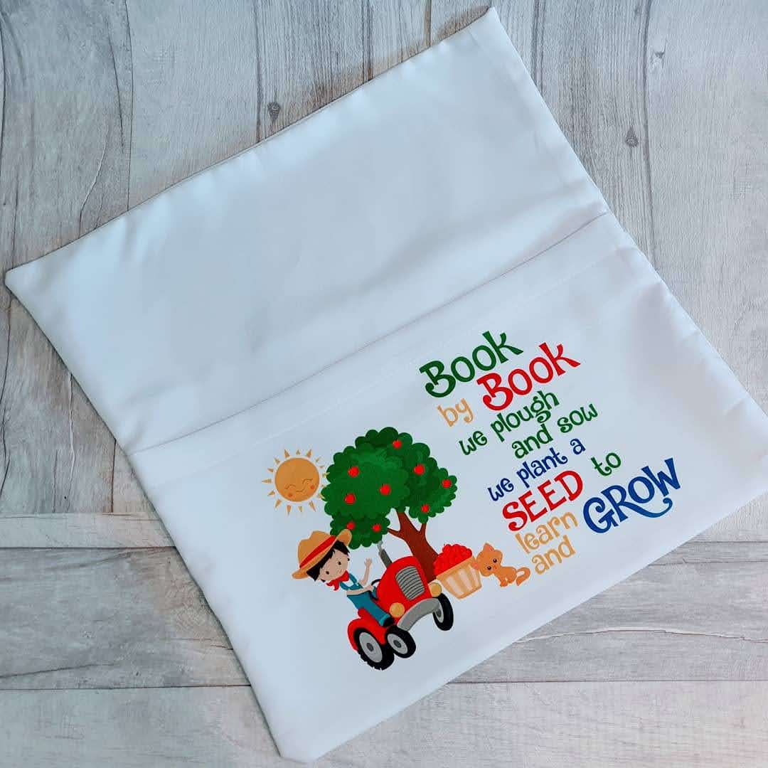 Custom Printed Book Cushion