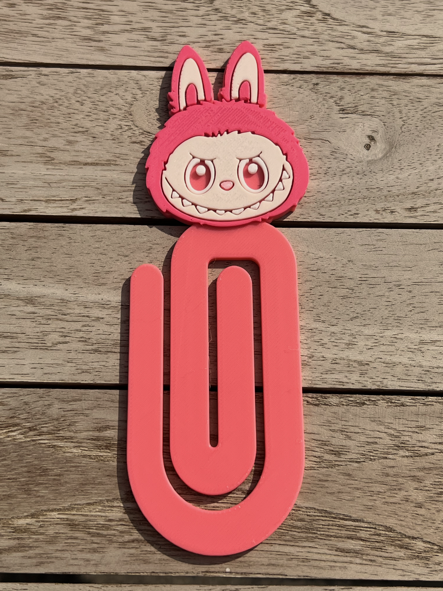 3D Jumbo Labubu Bookmark/Paper Clip
