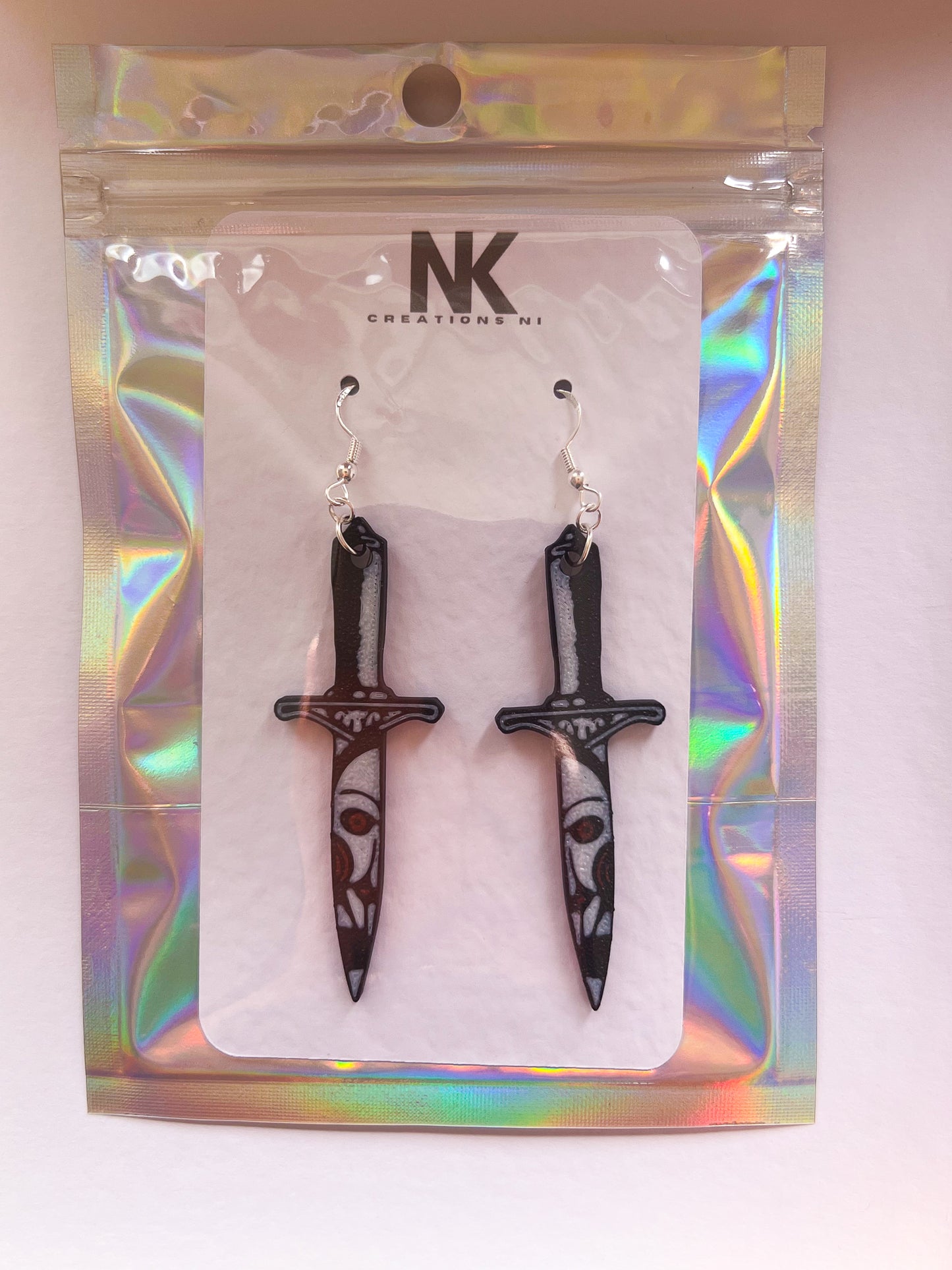 Jigsaw Earrings