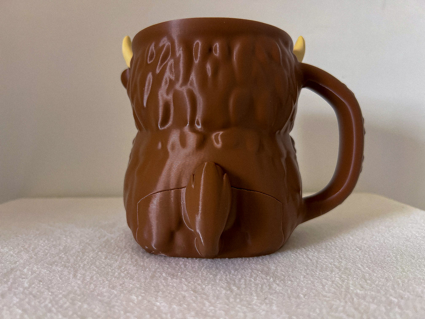 Hector the Highland Cow Ice Cream Holder – with Hidden Snack Drawer!