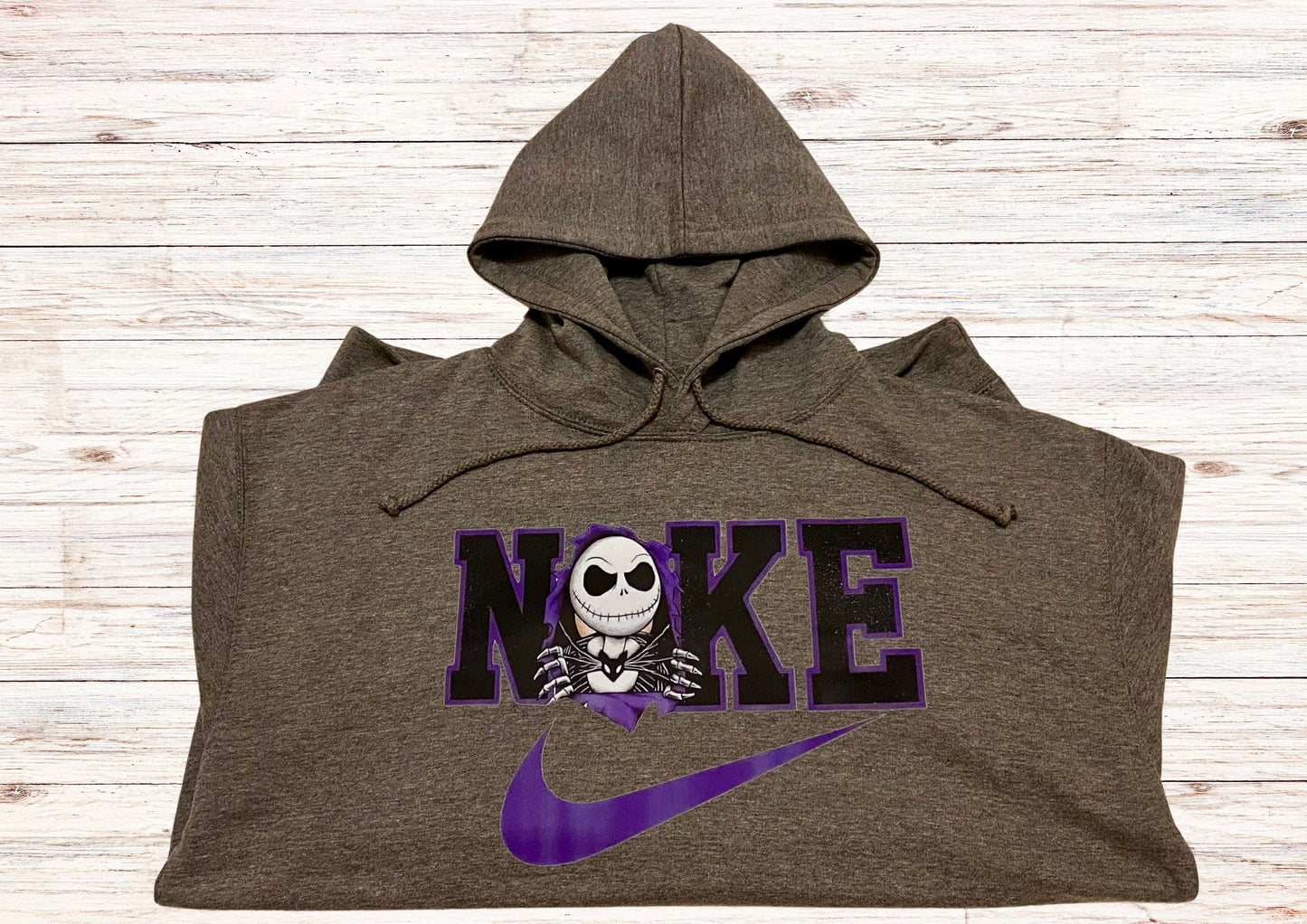 Jack Skull Nike-Inspired Hoodie