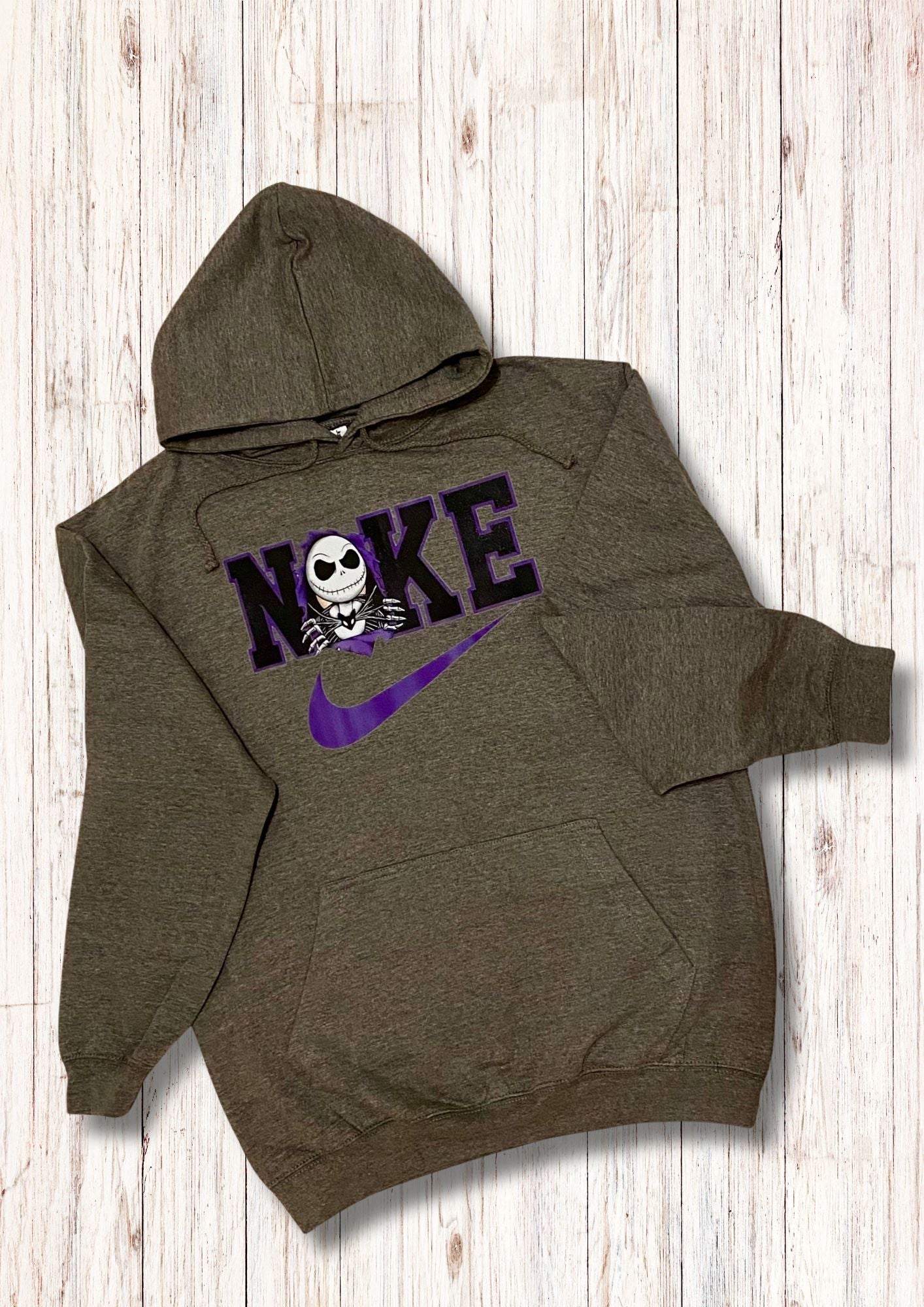 Jack Skull Nike-Inspired Hoodie