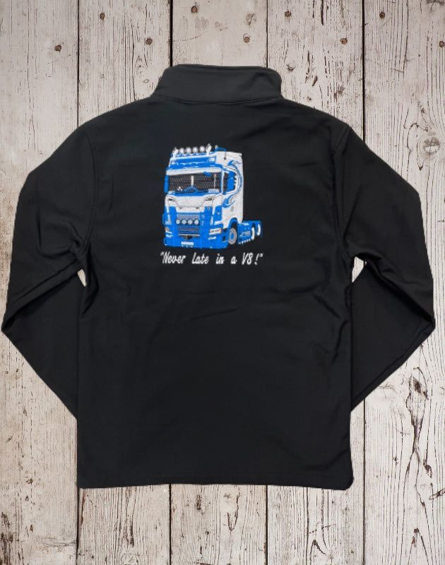 Embroidered V8 Passion for Power Soft Shell Jacket
