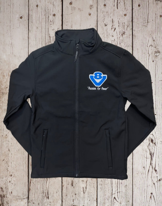 Embroidered V8 Passion for Power Soft Shell Jacket