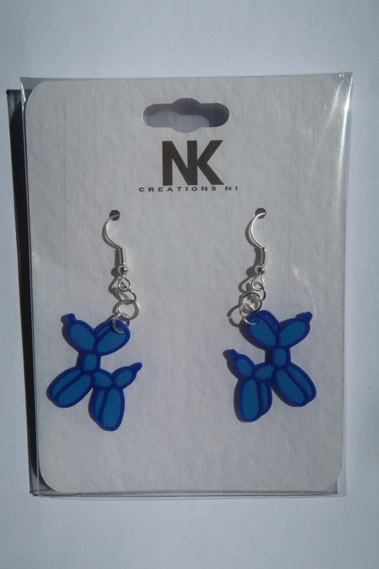 Balloon Dog Earrings