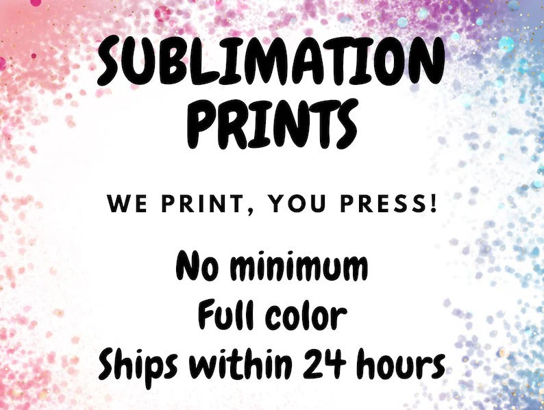 High-Quality Sublimation Printing Services - Ready to Press