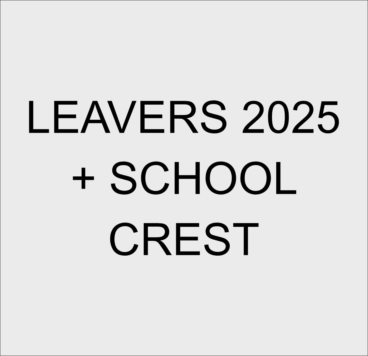 High Quality DTF School Leavers Transfers 2025