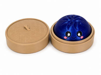 Clicky Dumpling Fidget Toy & Storage Pot | Cute 3D Printed Collectible