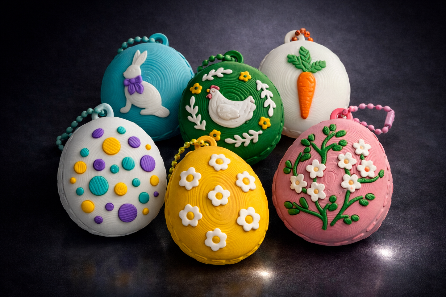 Easter Macaron Clicker Fidget | Egg & Macaron Shapes | Sensory Clicker