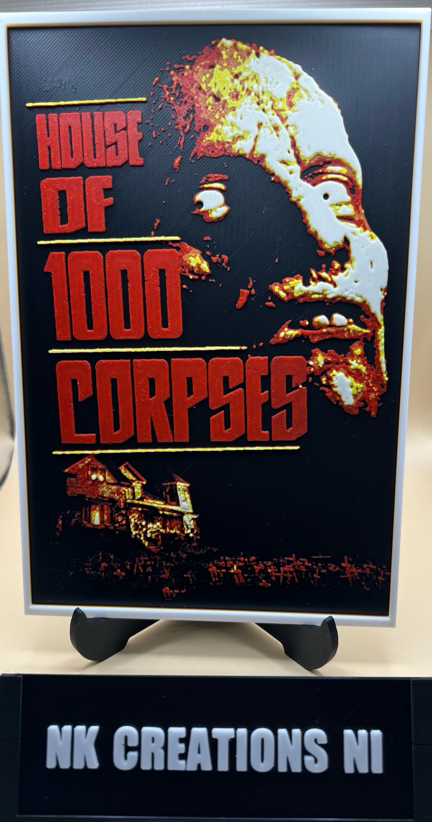 Horror & Spooky Movie Themed HueForge Art