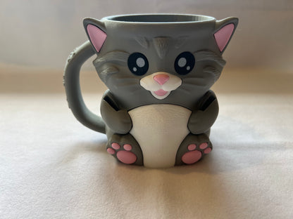 Cleo the Cat Ice Cream Pint Holder with Hidden Snack Drawer