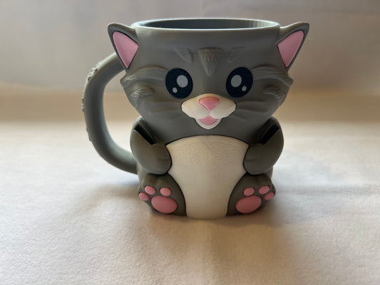 Cleo the Cat Ice Cream Pint Holder with Hidden Snack Drawer
