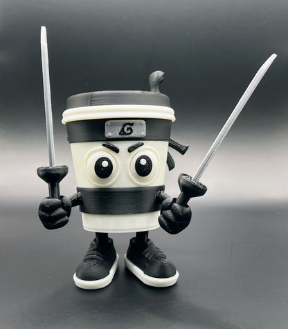3D Printed Assassino Cappuccino Figure