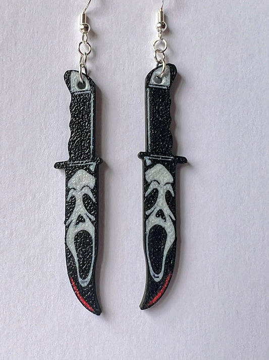 Ghostface Earrings