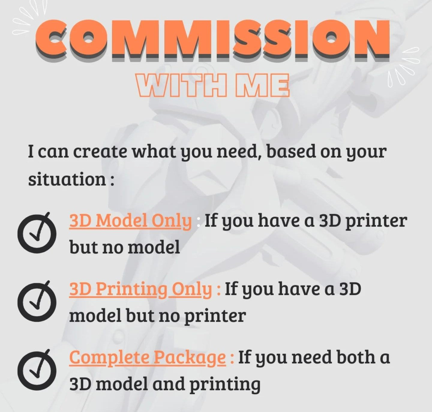COMING SOON 3D MODELLING COMMISSON SERVICES