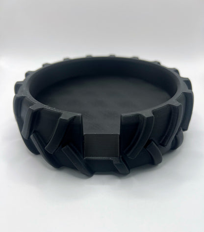 Tractor Tyre Coaster Set & Holder | Farming Gift Coasters