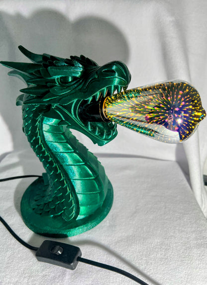 3D printed Dragon Lamp