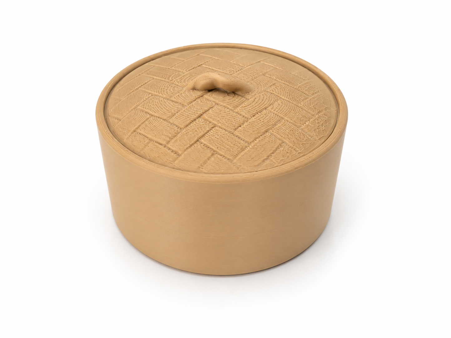 NK Creations NI Clicky Dumpling Fidget – 3D Printed Collectible Clicker Toy with Lid