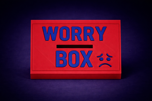Worry Box for Kids – 3D Printed Emotional Support Box with Worry Tokens