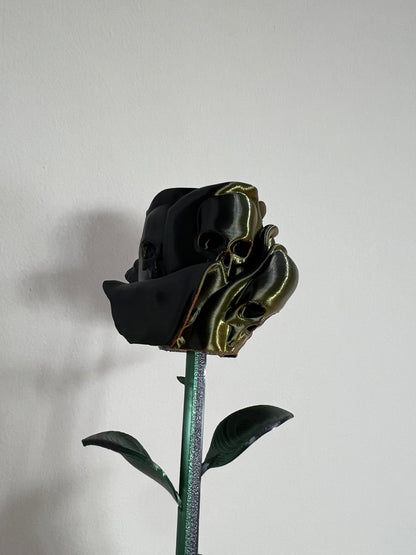 Forbidden Rose Skull Flower | 3D Printed Gothic Rose
