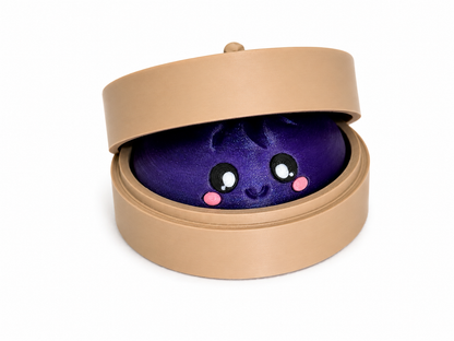 Clicky Dumpling Fidget Toy & Storage Pot | Cute 3D Printed Collectible