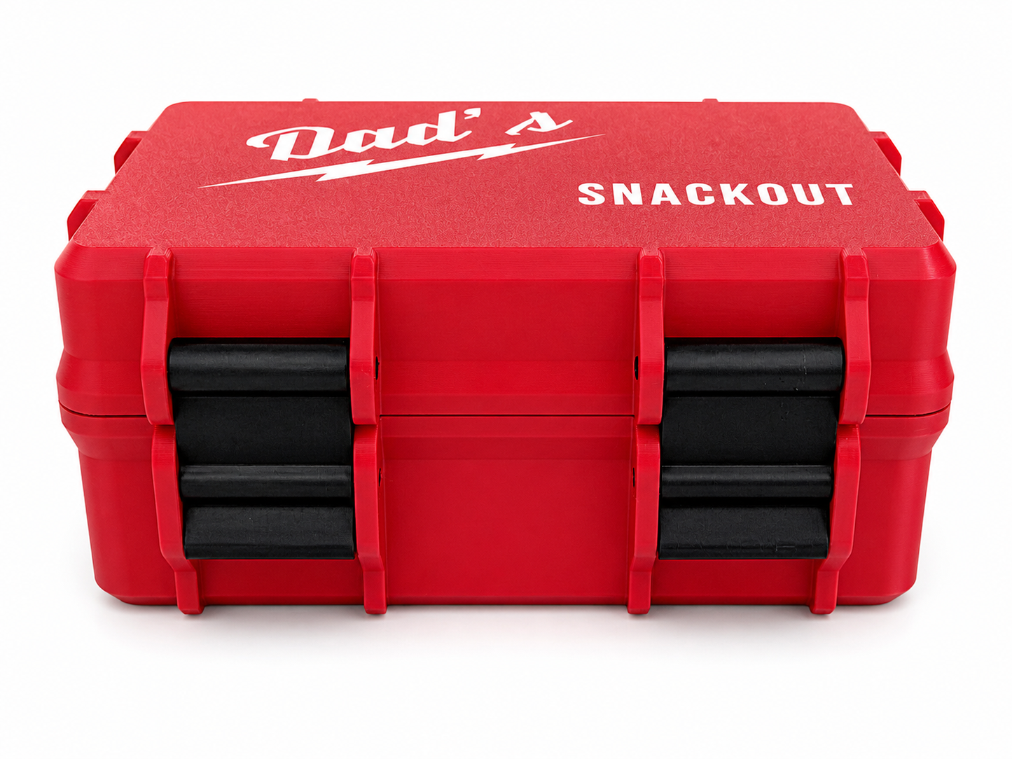 Compact Snack Box with Clip Lock | Dad’s Snackout Storage Box