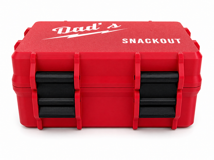 Dad's Snackout Snack Storage Box | 3D Printed Clip Lock Snack Case