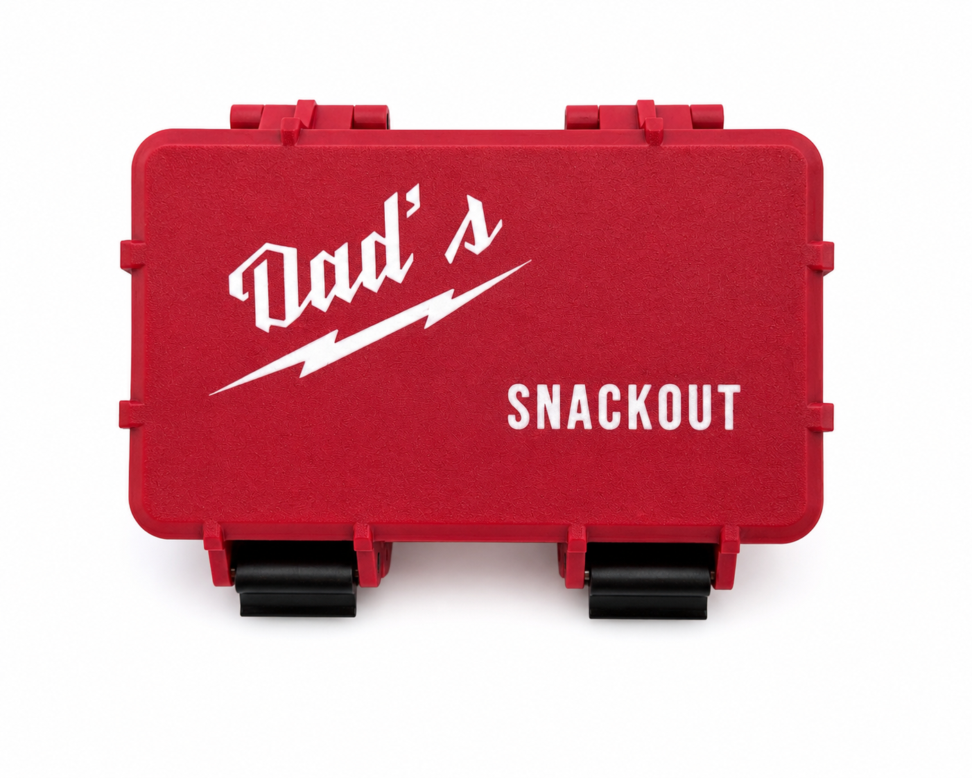 Compact Snack Box with Clip Lock | Dad’s Snackout Storage Box
