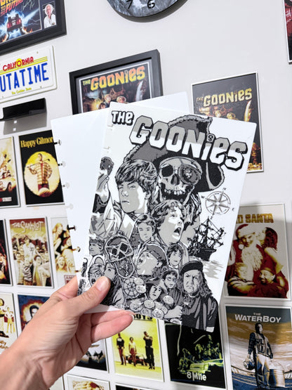 The Goonies Inspired A5 Notebook Cover – 4 Colour AMS – STL & 3MF Digital Files