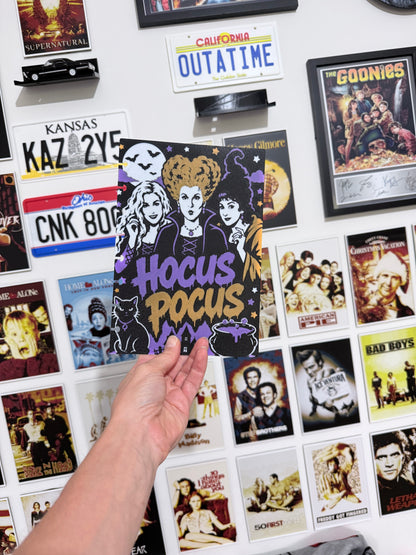 Hocus Pocus Inspired A5 Notebook Cover – 4 Colour AMS – STL & 3MF Digital Files