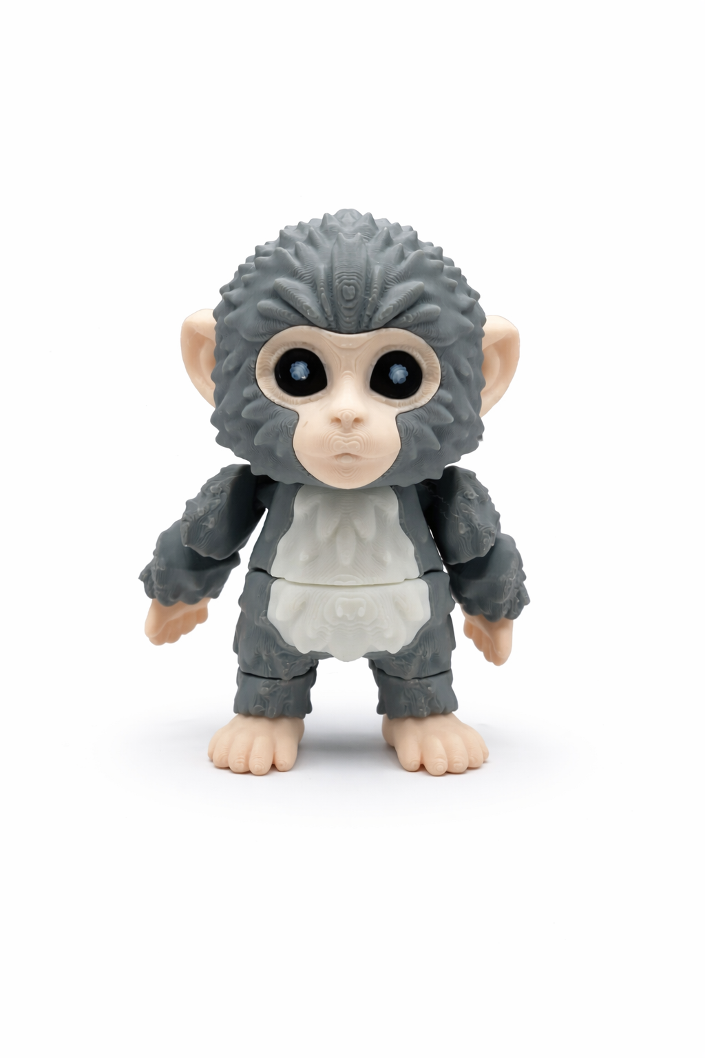 Punch & Oran-Mama Flexi Monkey Friends – Articulated Toy Set