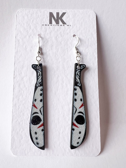 Friday The 13th Earrings