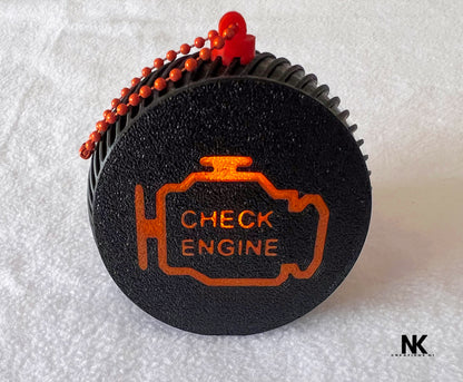 3D Printed Check Engine Light Bauble