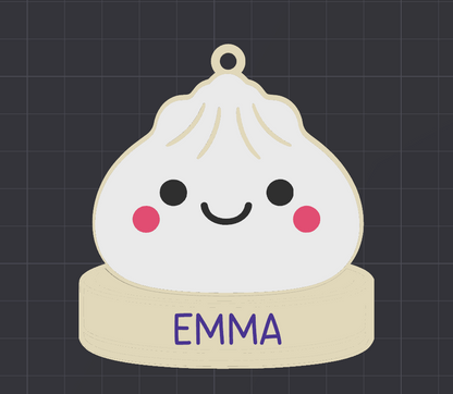 🎄 Personalised Dumpling Christmas Ornament 🎄