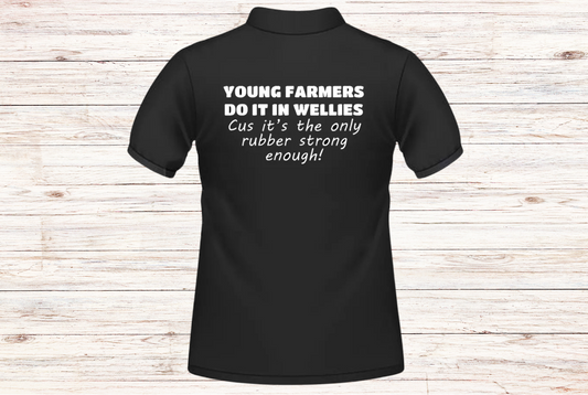 Young Farmers Do It In Wellies Polo Shirt