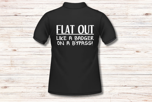 Badger On A Bypass Polo Shirt