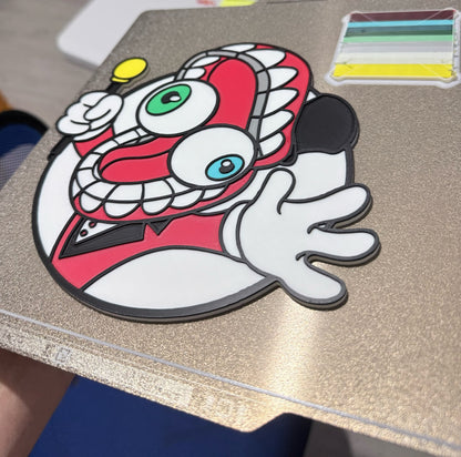 Caine Door Decoration STL & 3MF Files | The Amazing Digital Circus