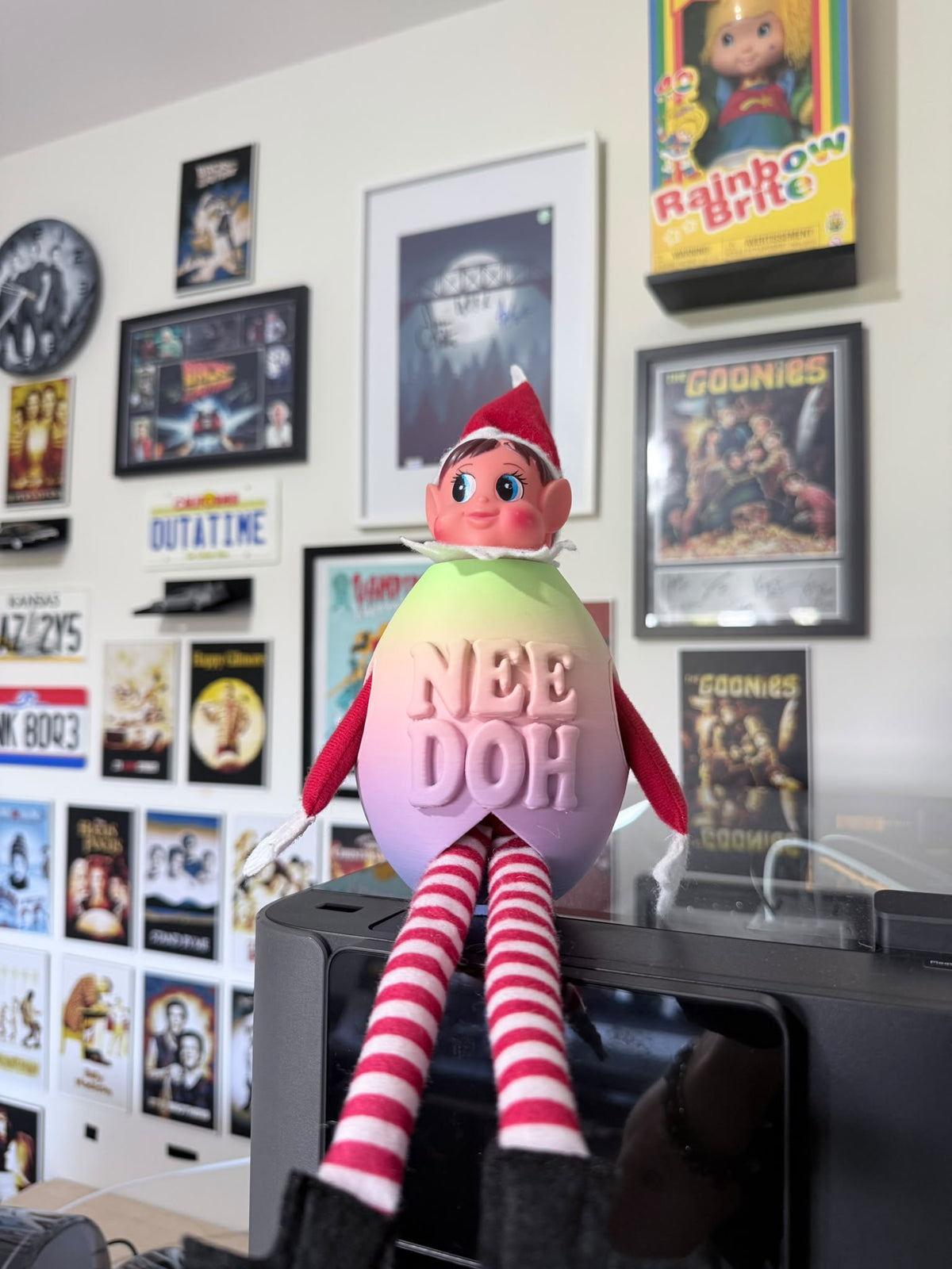 NeeDoh Egg Inspired Elf Costume | 3D Printed Christmas Elf Outfit
