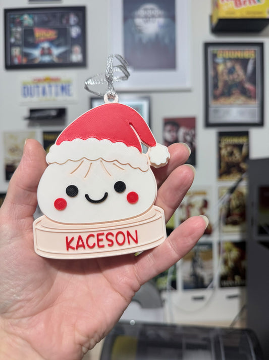 🎄 Personalised Dumpling Christmas Ornament 🎄